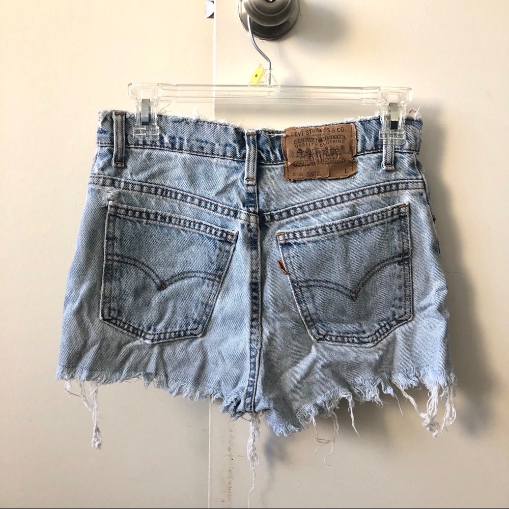 Vintage Levi Strauss High-Waisted Shorts